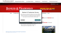 Desktop Screenshot of bankerandtradesman.com